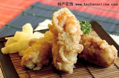 冬笋虾卷