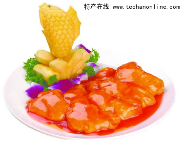 软熘鲤鱼扇