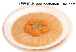 鸡油蟹黄扒津白