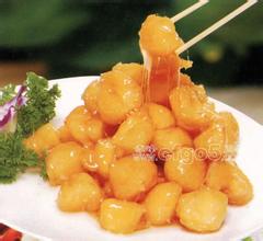 拔丝奶豆腐