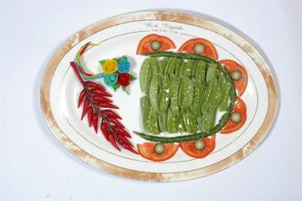 碧绿剪豆夹