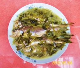 咸菜大黄鱼