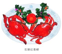 石狮红膏蟳