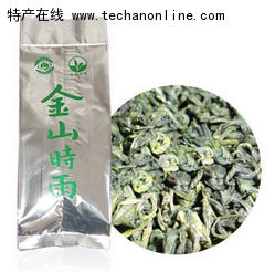 “金山时雨”名茶