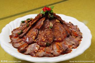 凉拌牦牛肉