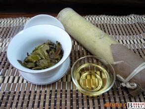 竹筒茶